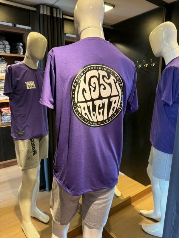 Camiseta Nostalgia, Roxo - Image 2