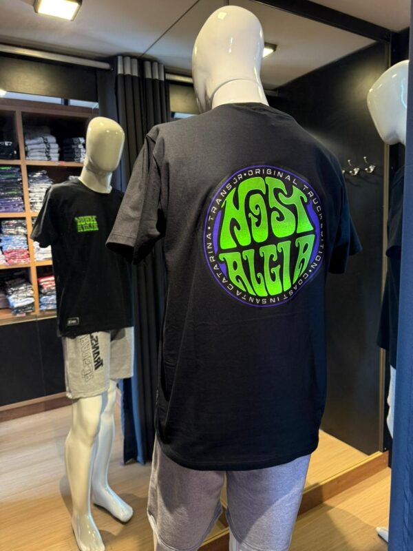 Camiseta Nostalgia, Preto - Image 2